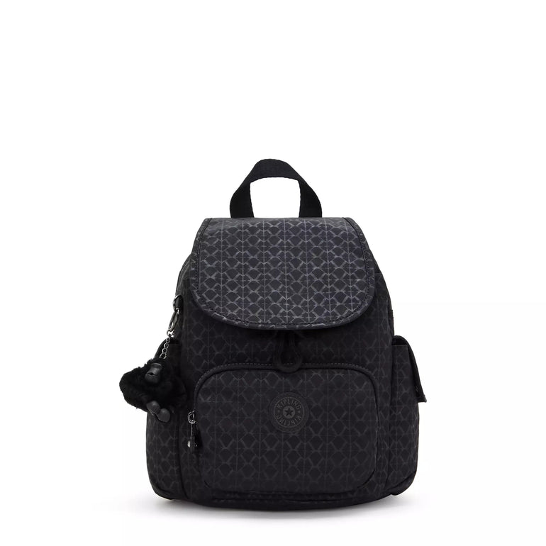 Kipling City Pack Mini Printed Backpack - Signature Embossed