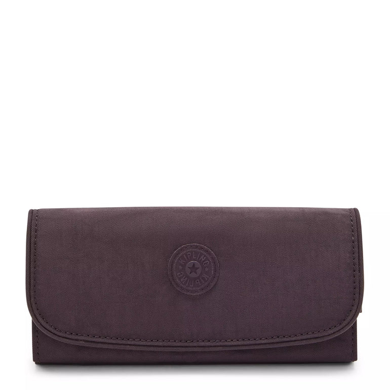 Kipling Money Land Portefeuille à rabat - Ultimate Plum