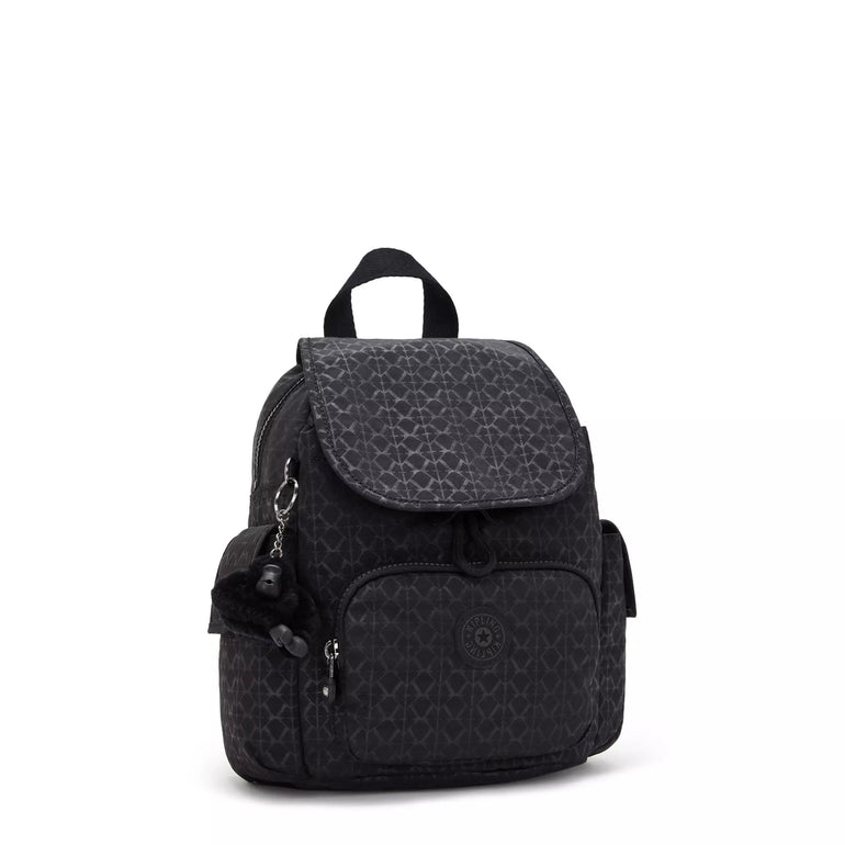 Kipling City Pack Mini Printed Backpack - Signature Embossed