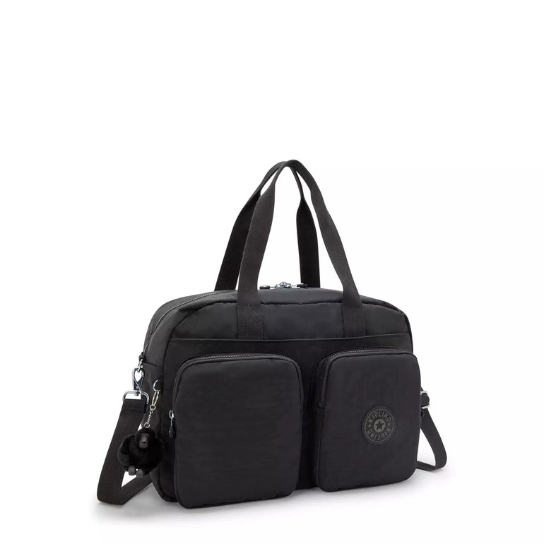 Kipling Defea Très grand sac de voyage de fin de semaine - Black Noir