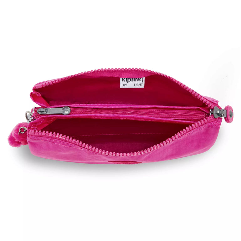 Kipling Creativity Portefeuille de poignet extra grand - Glowing Fuchsia