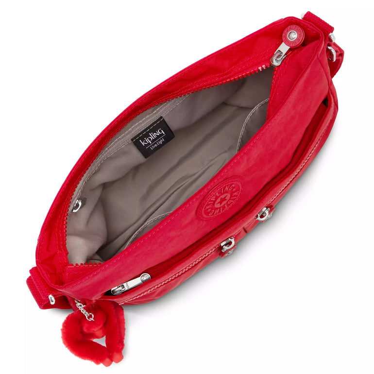 Kipling Angie Sac à Bandoulière - Rouge