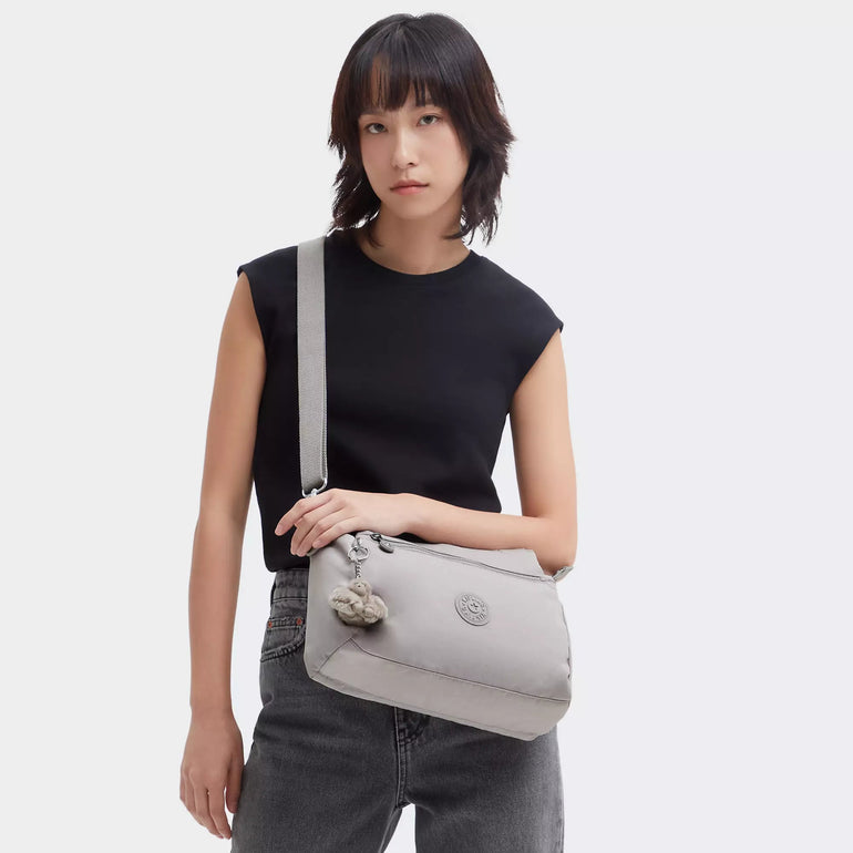 Kipling Elysia Handbag - Grey Gris