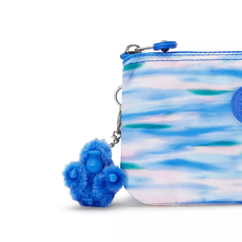 Kipling Creativity Grande pochette imprimée - Diluted Blue