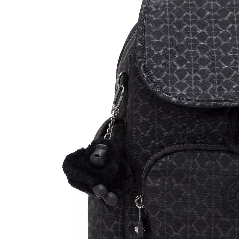 Kipling City Pack Mini Printed Backpack - Signature Embossed