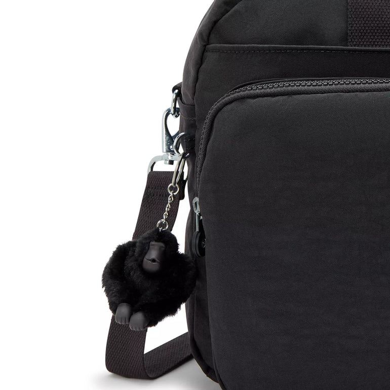 Kipling Defea Très grand sac de voyage de fin de semaine - Black Noir