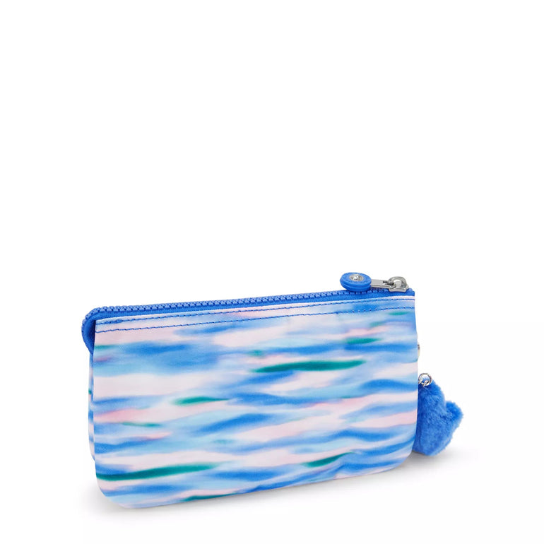 Kipling Creativity Grande pochette imprimée - Diluted Blue