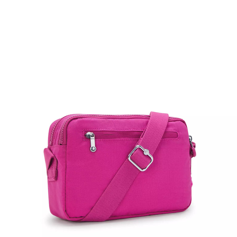 Kipling Abanu Sac à bandoulière moyen - Glowing Fuchsia