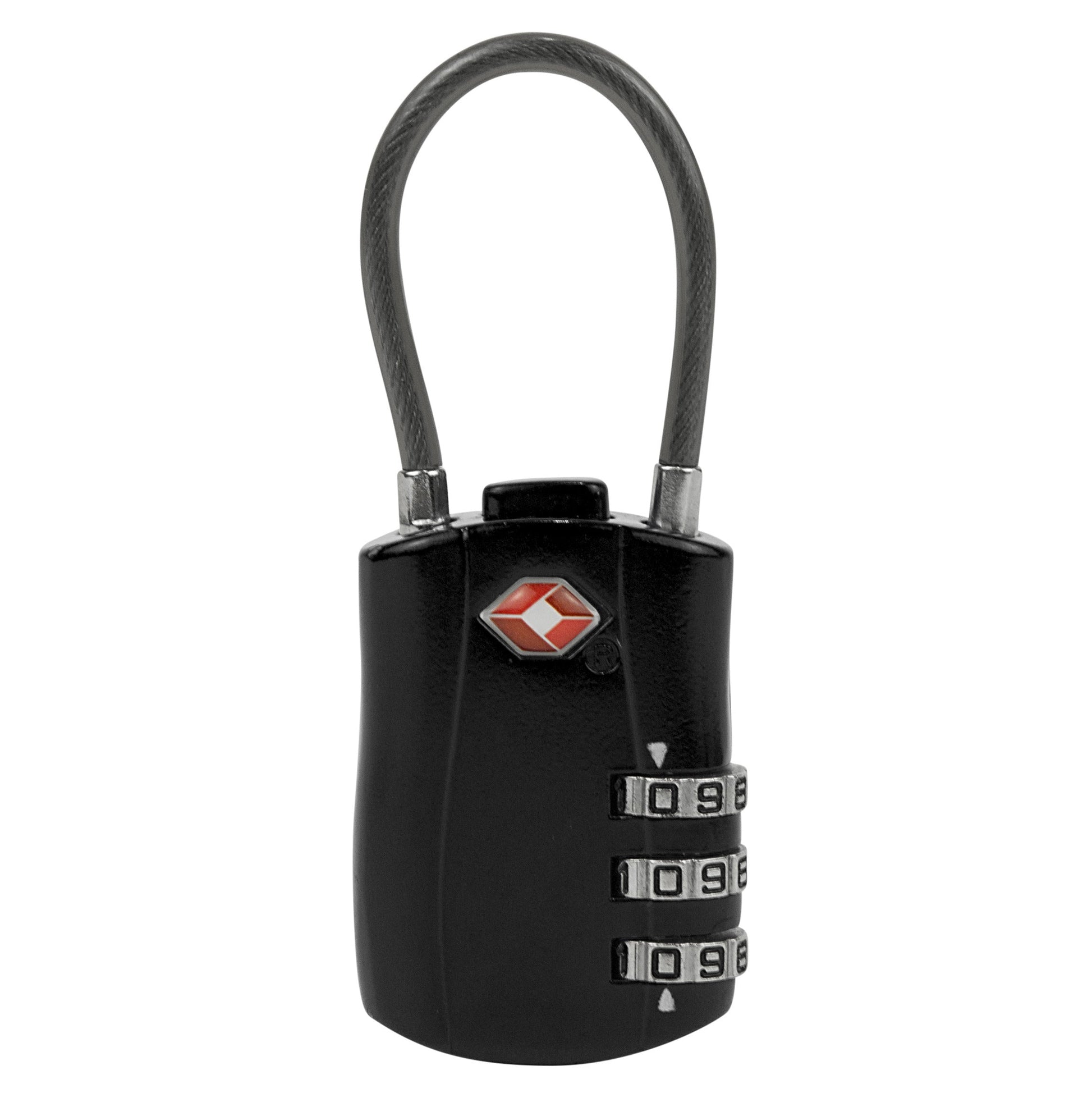 Travelon TSA Accepted Cable Lock - Black