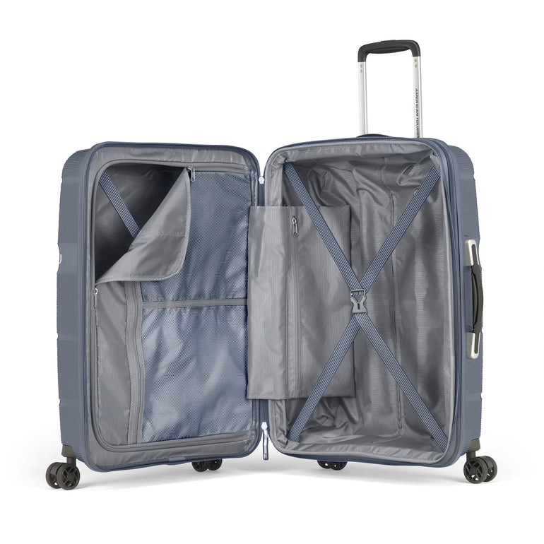 American Tourister Linex Grande valise à roulettes pivotantes extensible