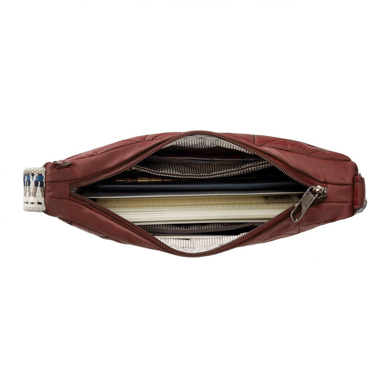 Travelon Anti-Theft Boho Crescent Crossbody