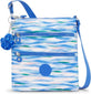 Kipling Keiko Sac bandoulière imprimé mini - Diluted Blue