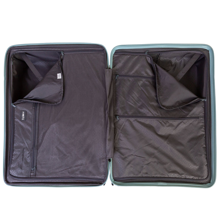 Explorer Breeze ensemble de 2 valises extensibles anti-vol (taille cabine et moyenne)