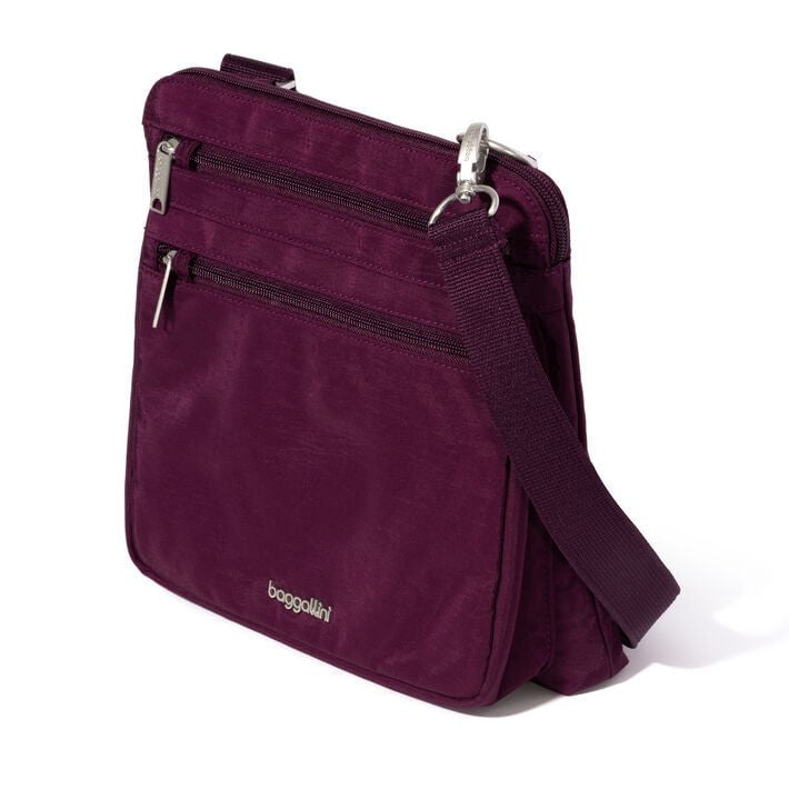 Baggallini Securtex Grand sac bandoulière antivol