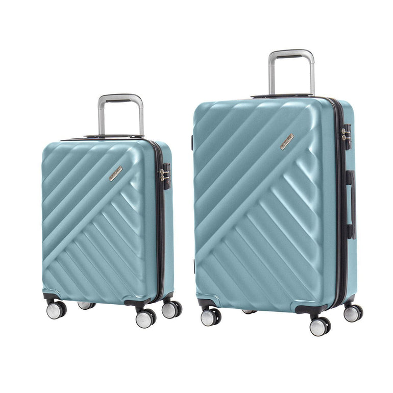 American Tourister Crave Collection Ensemble de 2 Valises Extensibles Rigides (cabine et moyenne)