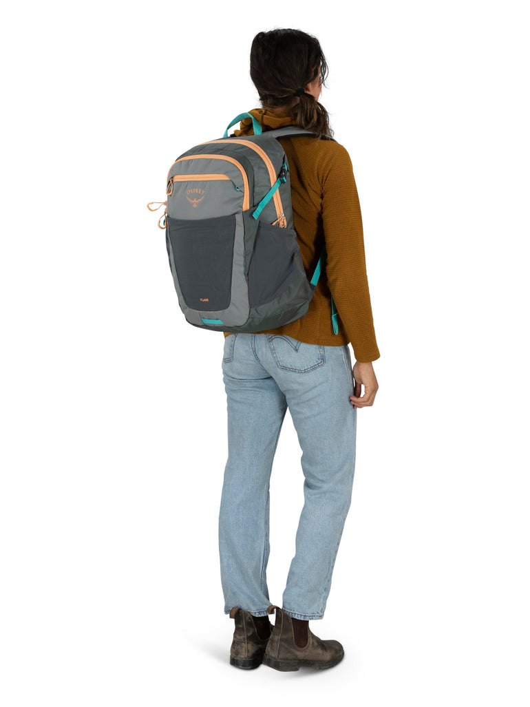 Osprey Flare 27 Backpack - Medium Grey/Coal Grey