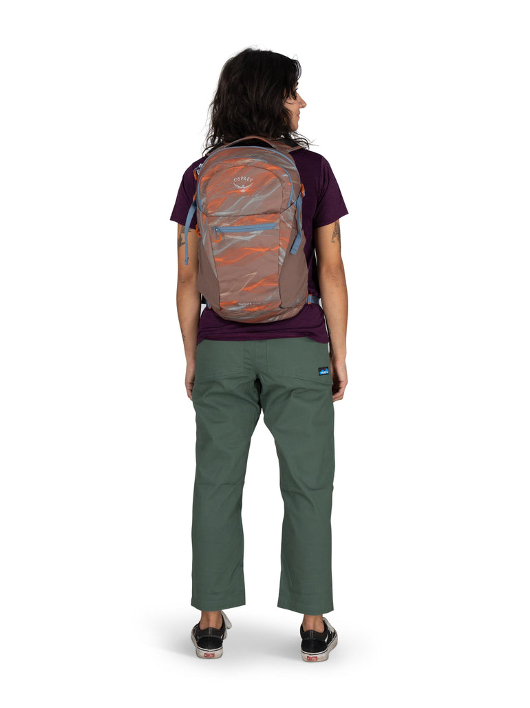 Osprey Daylite Plus Everyday Backpack - Smoky Desert Print/Magma Brown