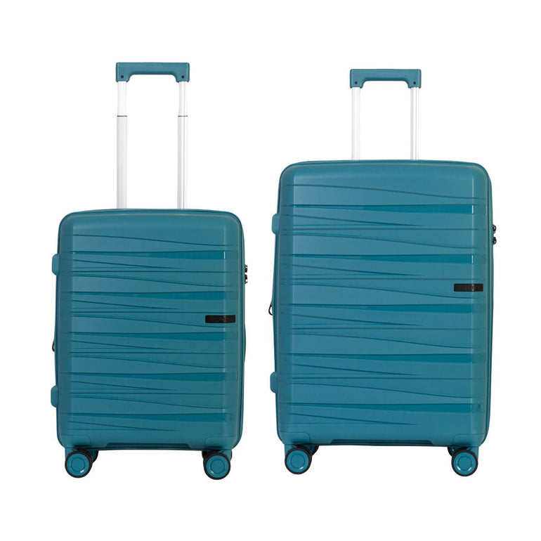 Explorer Breeze ensemble de 2 valises extensibles anti-vol (taille cabine et moyenne)