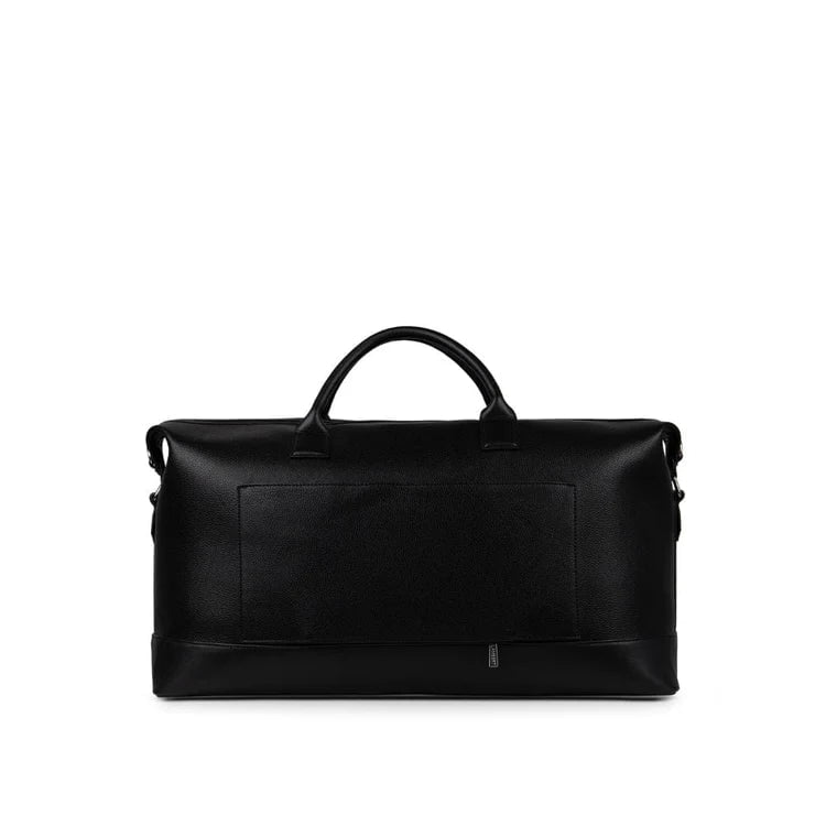 Lambert Le June - Sac de voyage fourre-tout en cuir vegan noir