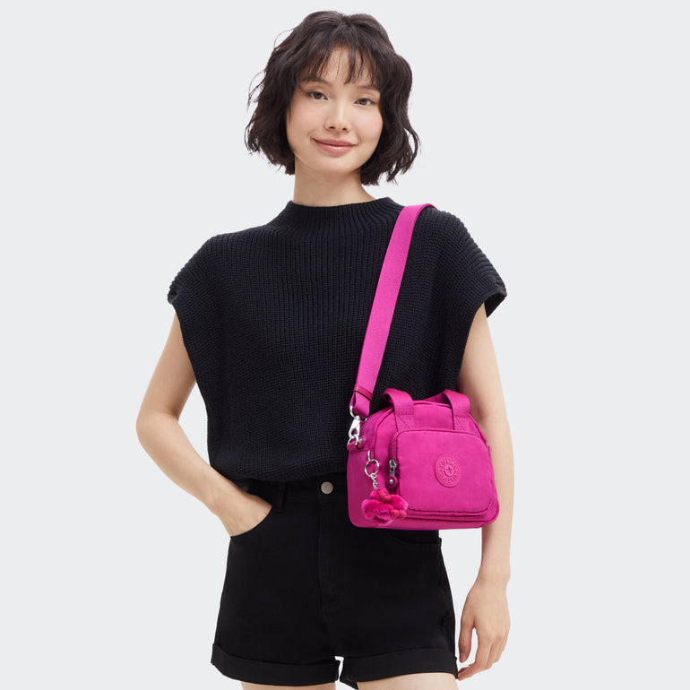 Kipling Defea Mini Sac bandoulière - Glowing Fuchsia