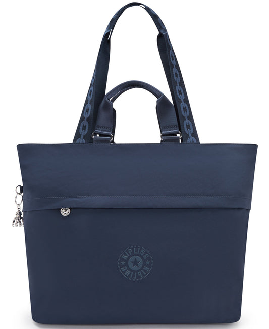 Kipling Charleen Satin Sac fourre-tout pour ordinateur portable 15 po - Endless Blue F24