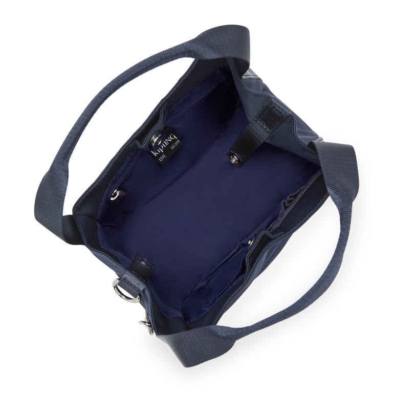 Kipling Bahar Sac d’épaule en satin - Endless Blue F24