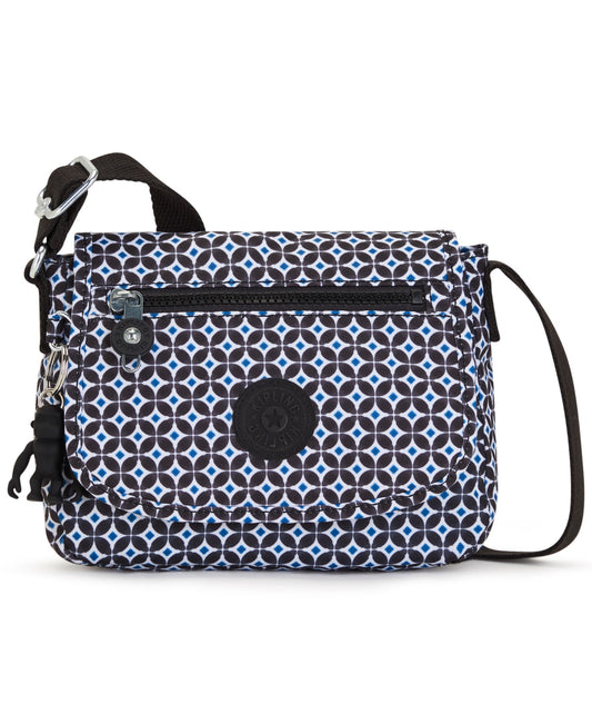 Kipling Sabian Sac bandoulière mini imprimé - Blackish Tile