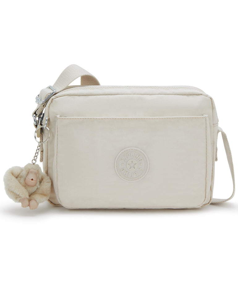 Kipling Abanu Medium Crossbody Bag - Hideaway Beige