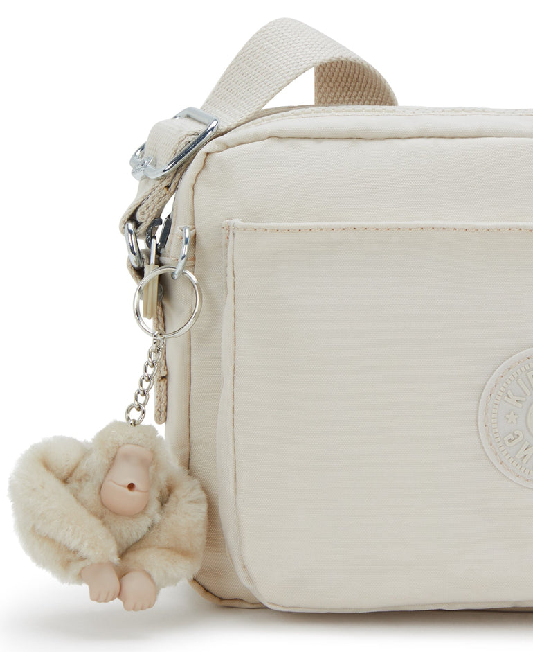 Kipling Abanu Medium Crossbody Bag - Hideaway Beige