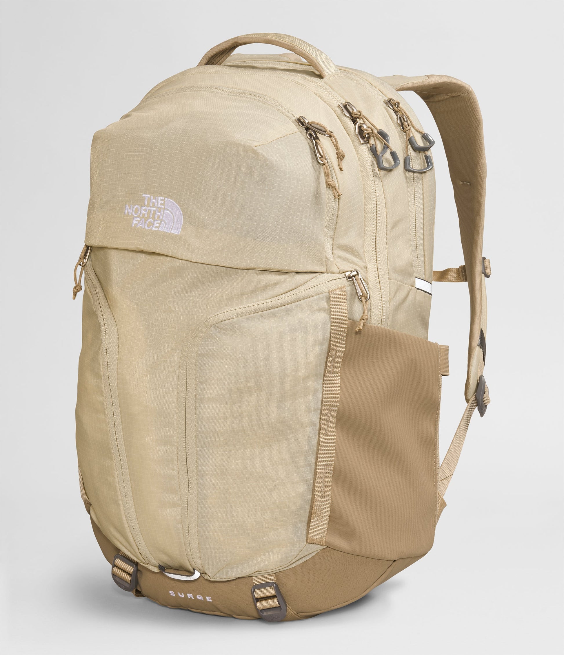 The North Face Women's Surge Backpack - Gravel/Khaki Stone