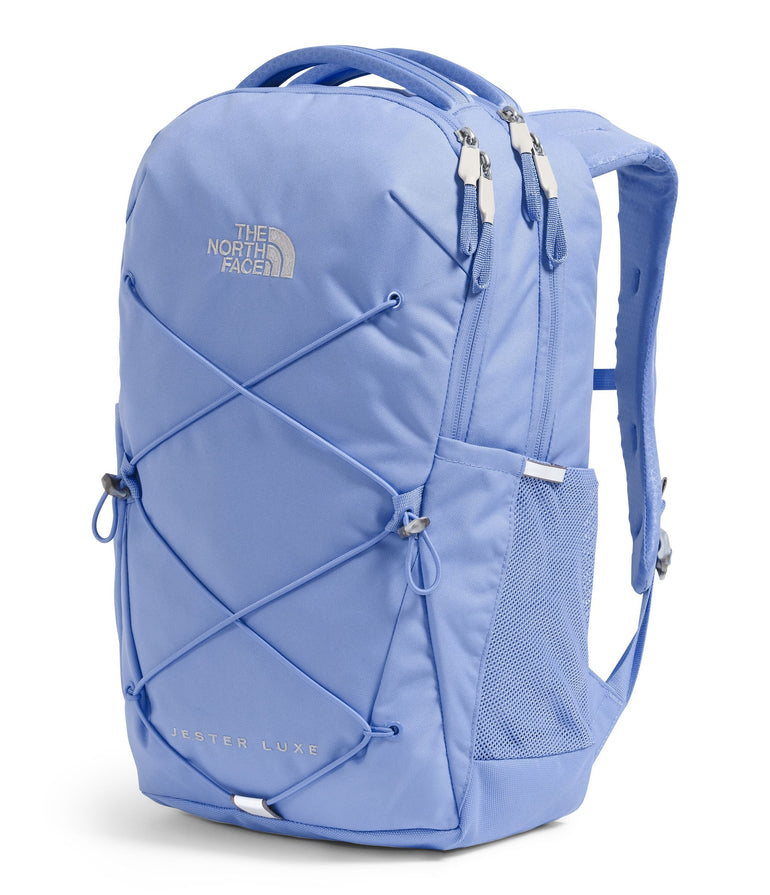 The North Face Women's Jester Luxe Sac à Dos pour Femmes - Blanc Gardenia/Corail Métallique