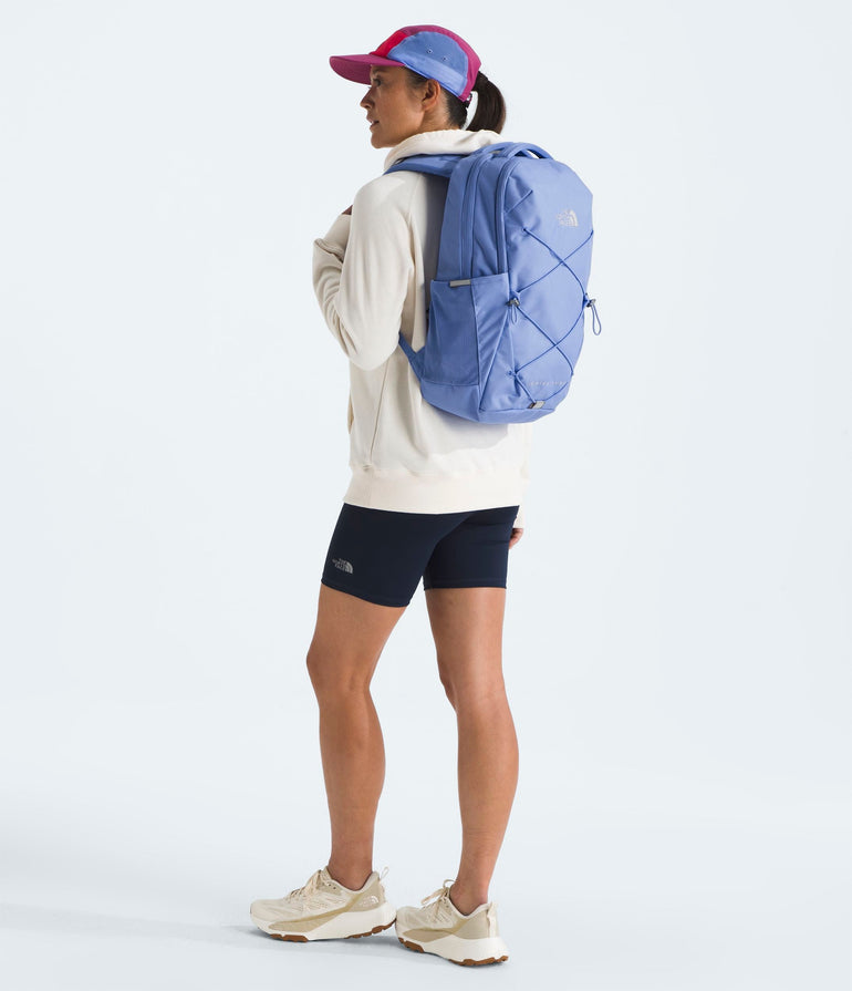 The North Face Women's Jester Luxe Sac à Dos pour Femmes - Blanc Gardenia/Corail Métallique