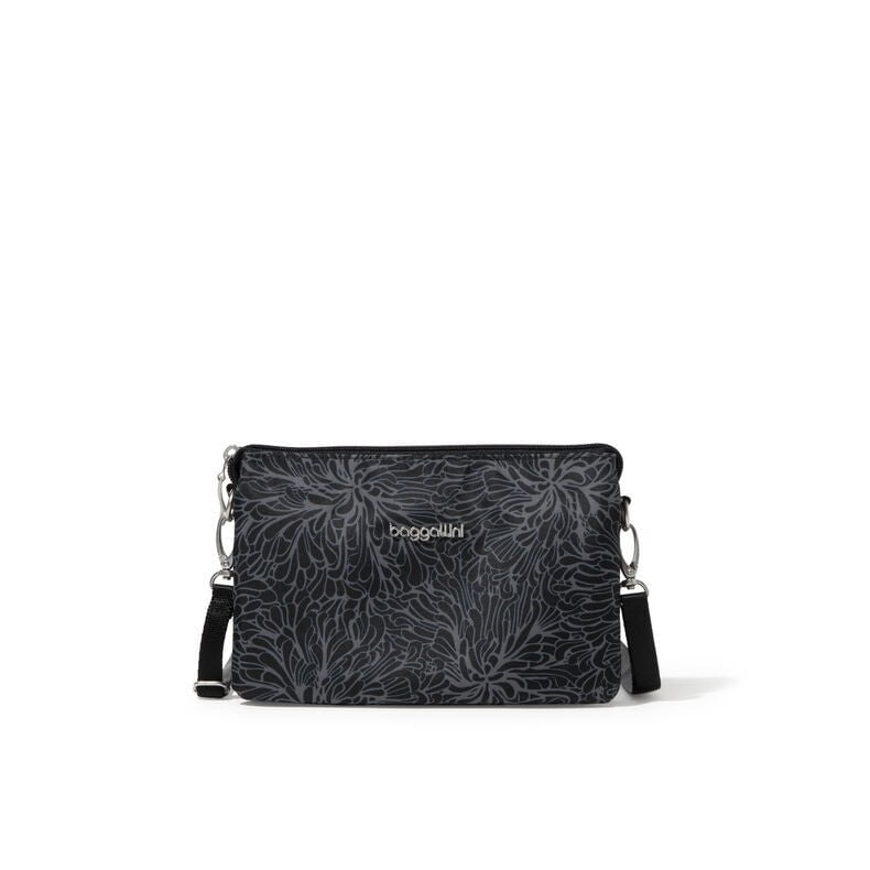 Baggallini The Originals The Only Mini Bag - Midnight Blossom