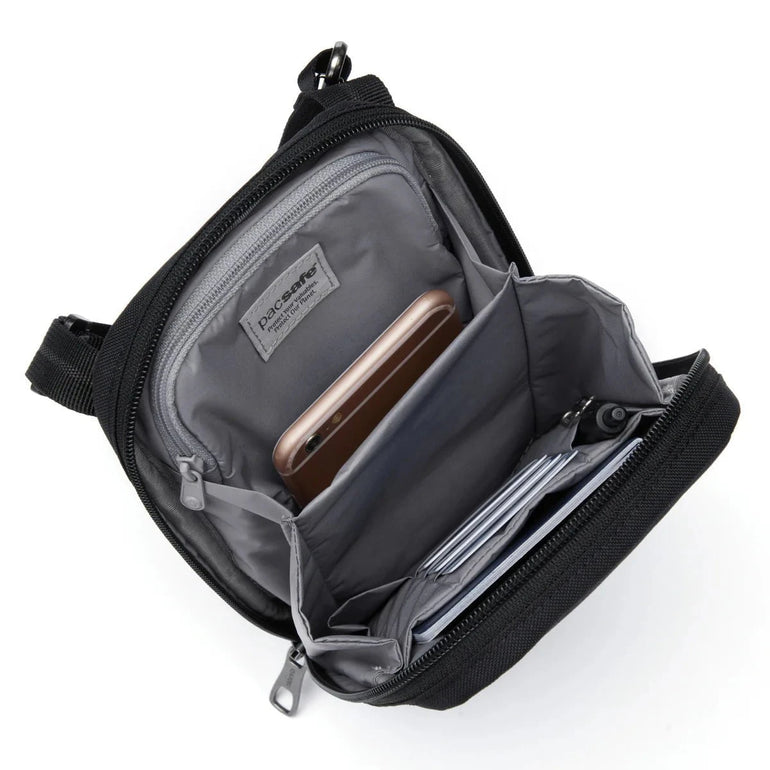 Pacsafe RFIDsafe™ RFID Blocking Tech Crossbody