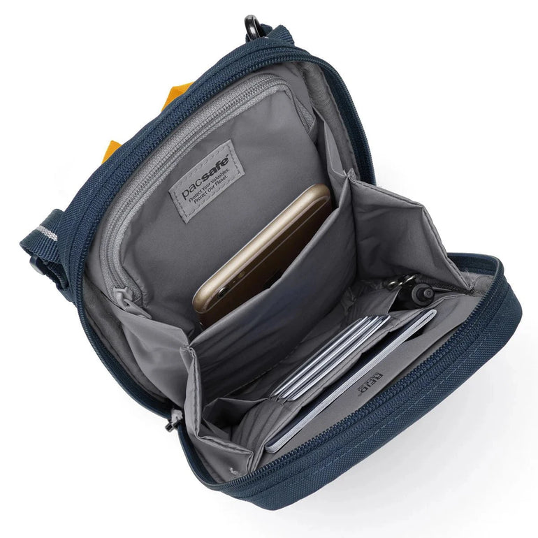 Pacsafe RFIDsafe™ RFID Blocking Tech Crossbody