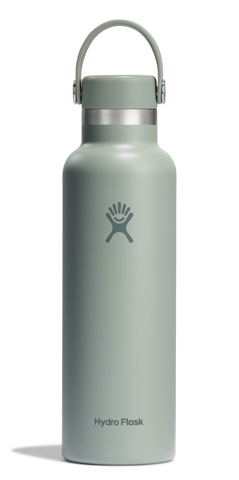 Hydro Flask 21oz Bouteille d'eau avec capuchon à paille flexible standard