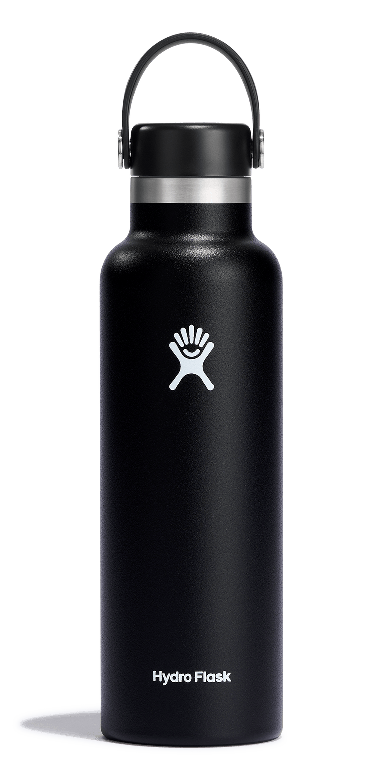 Hydro Flask 21oz Bouteille d'eau avec capuchon à paille flexible standard