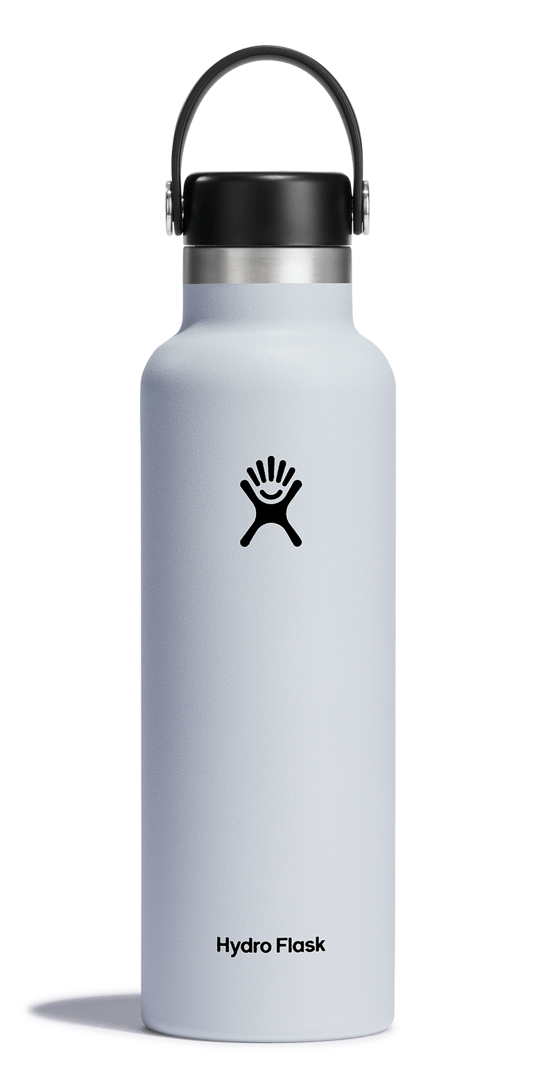 Hydro Flask 21oz Bouteille d'eau avec capuchon à paille flexible standard