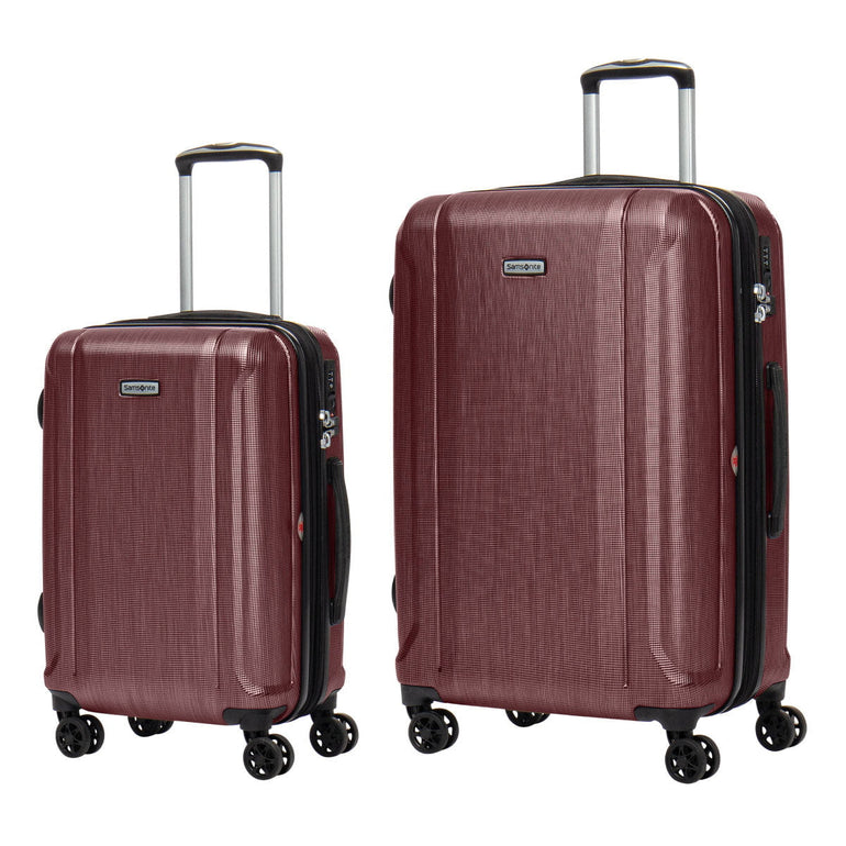 Samsonite Omni 3.0 - Ensemble de 2 valises rigides extensible (Cabine & Large)