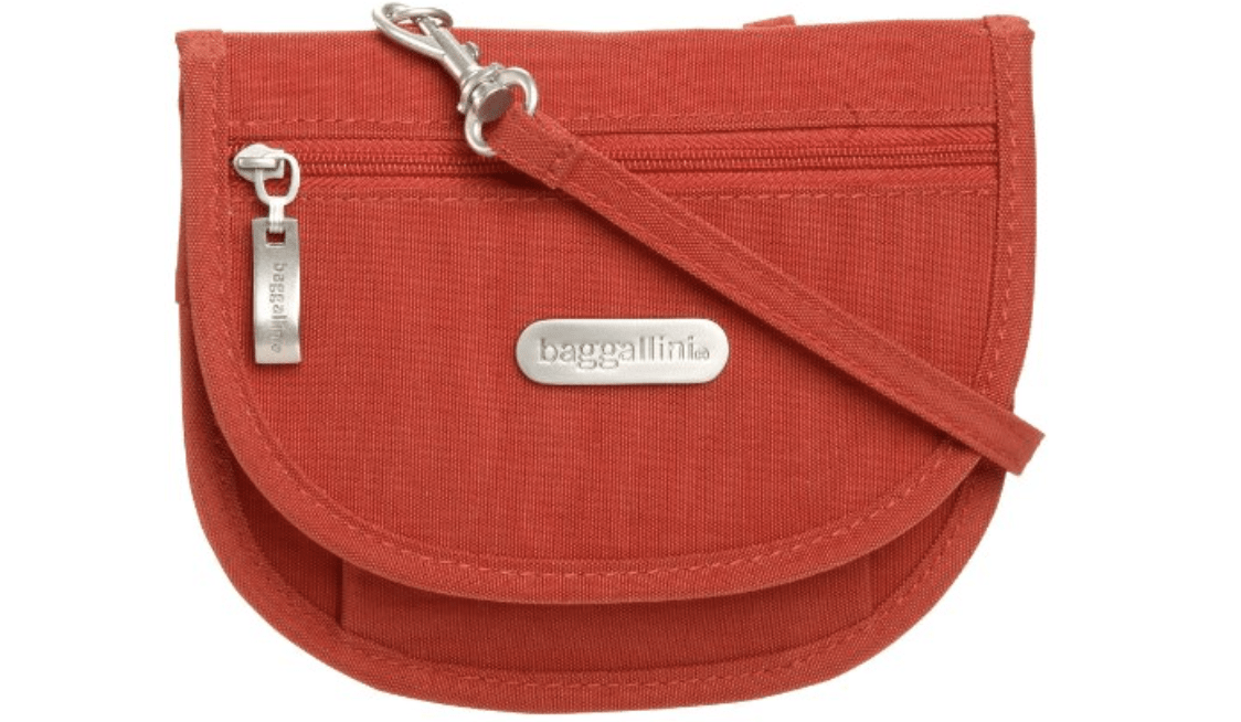 Baggallini Teenee RFID Phone Bagg - Tomato