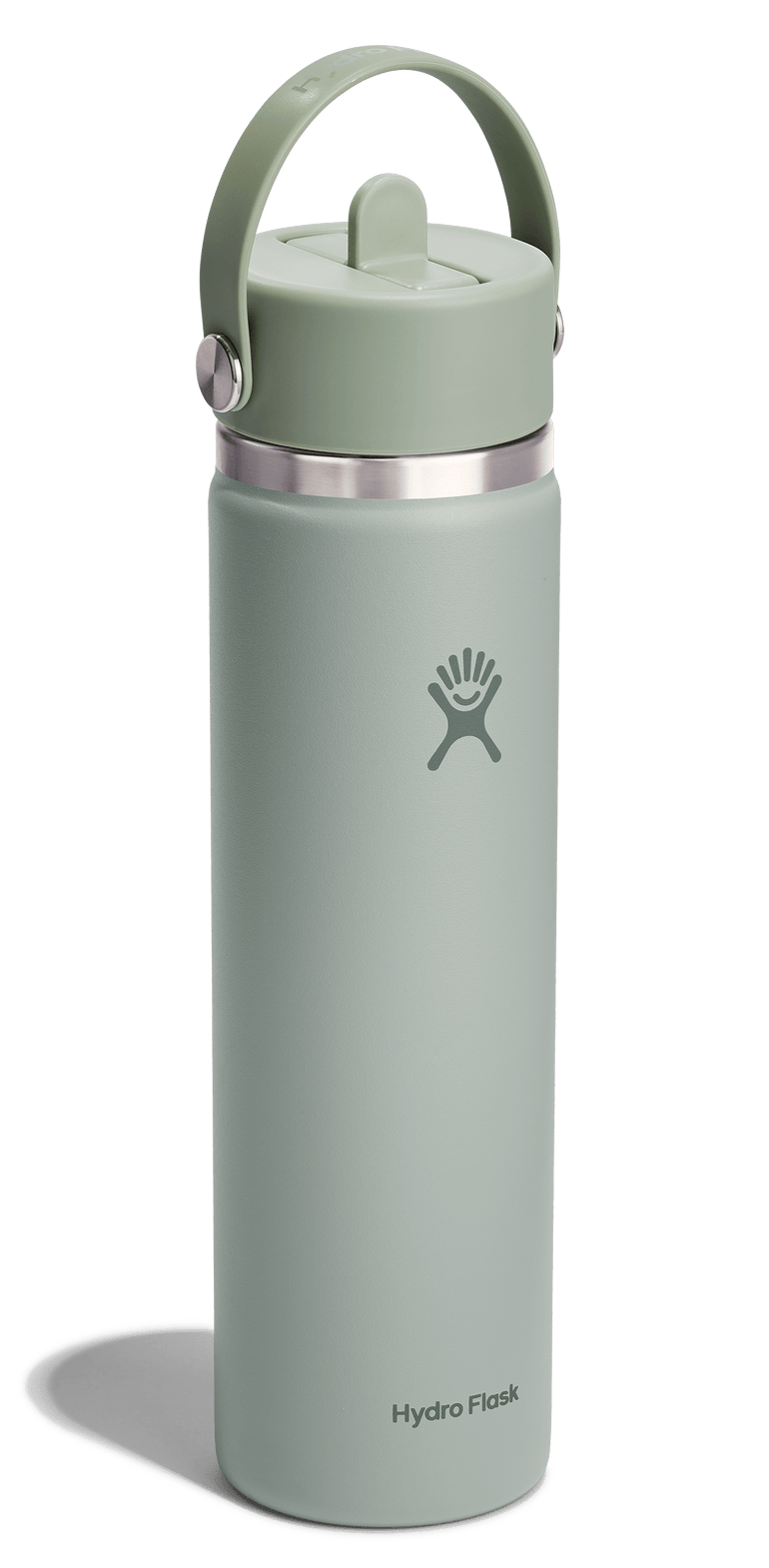 Hydro Flask 24oz Bouteille d'eau avec capuchon à paille flexible à large ouverture