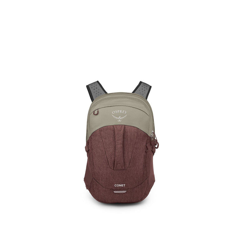 Osprey Comet 30 Everyday Backpack - Sawdust Tan/Raisin Red