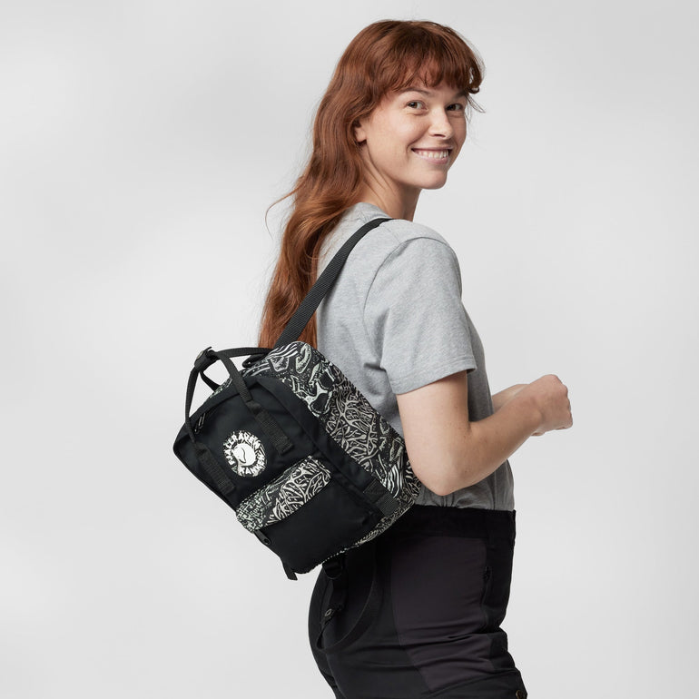 Fjallraven Kanken Art Mini Backpack - Darkwoods