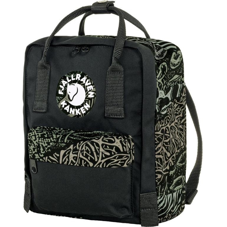 Fjallraven Kanken Art Mini Backpack - Darkwoods