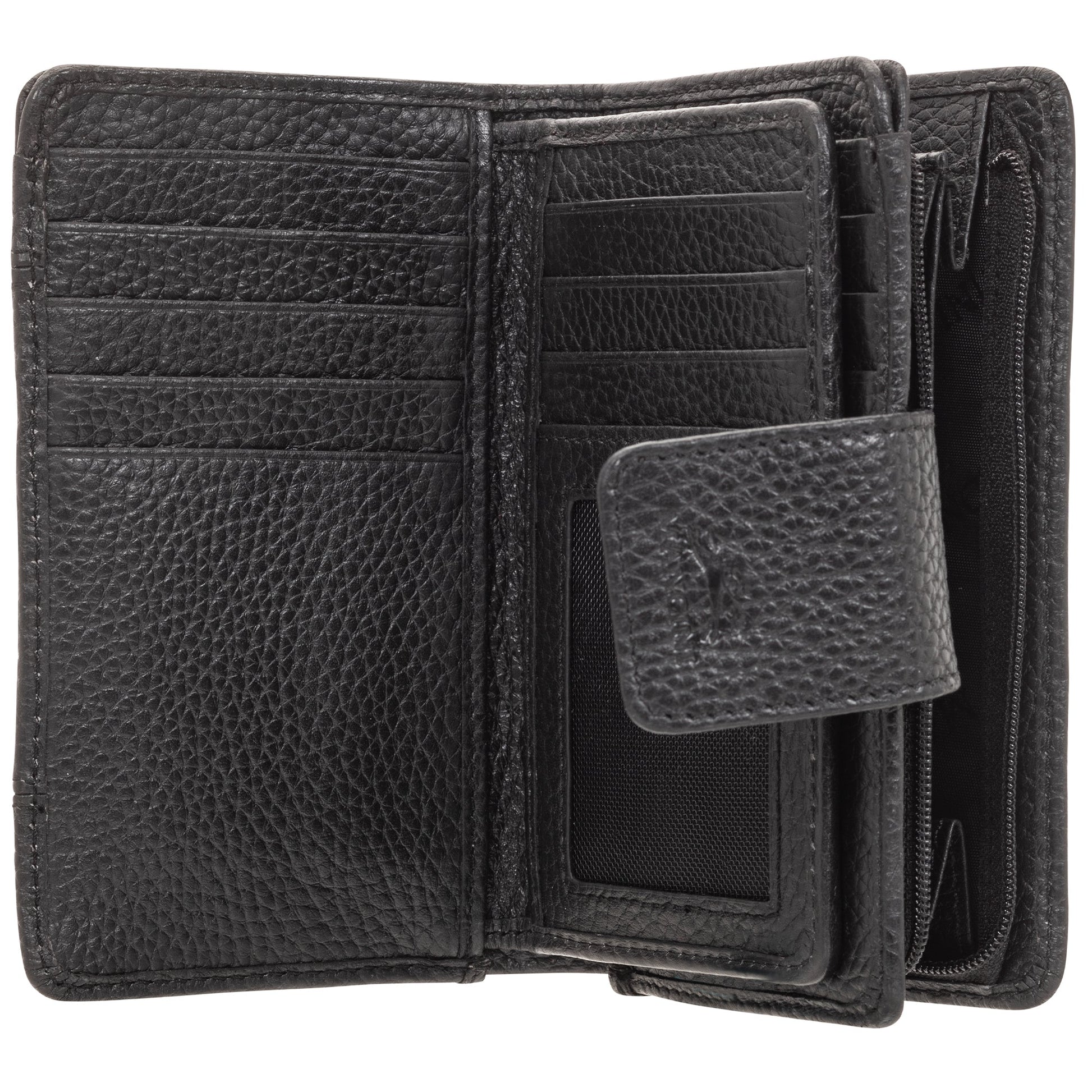 Mancini PEBBLE RFID Medium Clutch Wallet