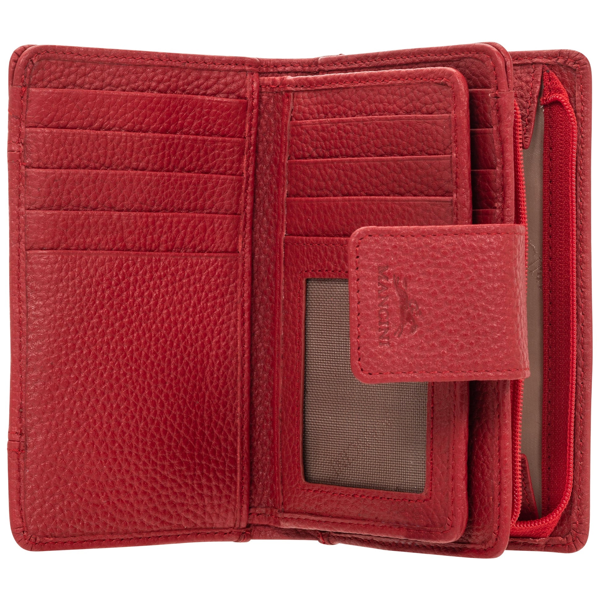 Mancini PEBBLE RFID Medium Clutch Wallet