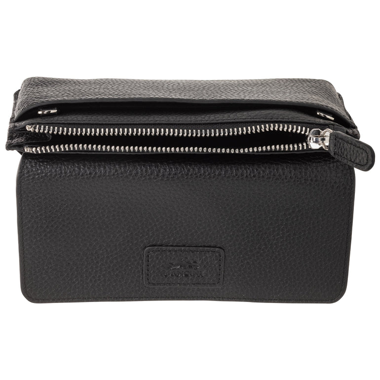 Mancini PEBBLE RFID Crossbody Wallet