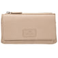 Mancini PEBBLE RFID Crossbody Wallet - Bone