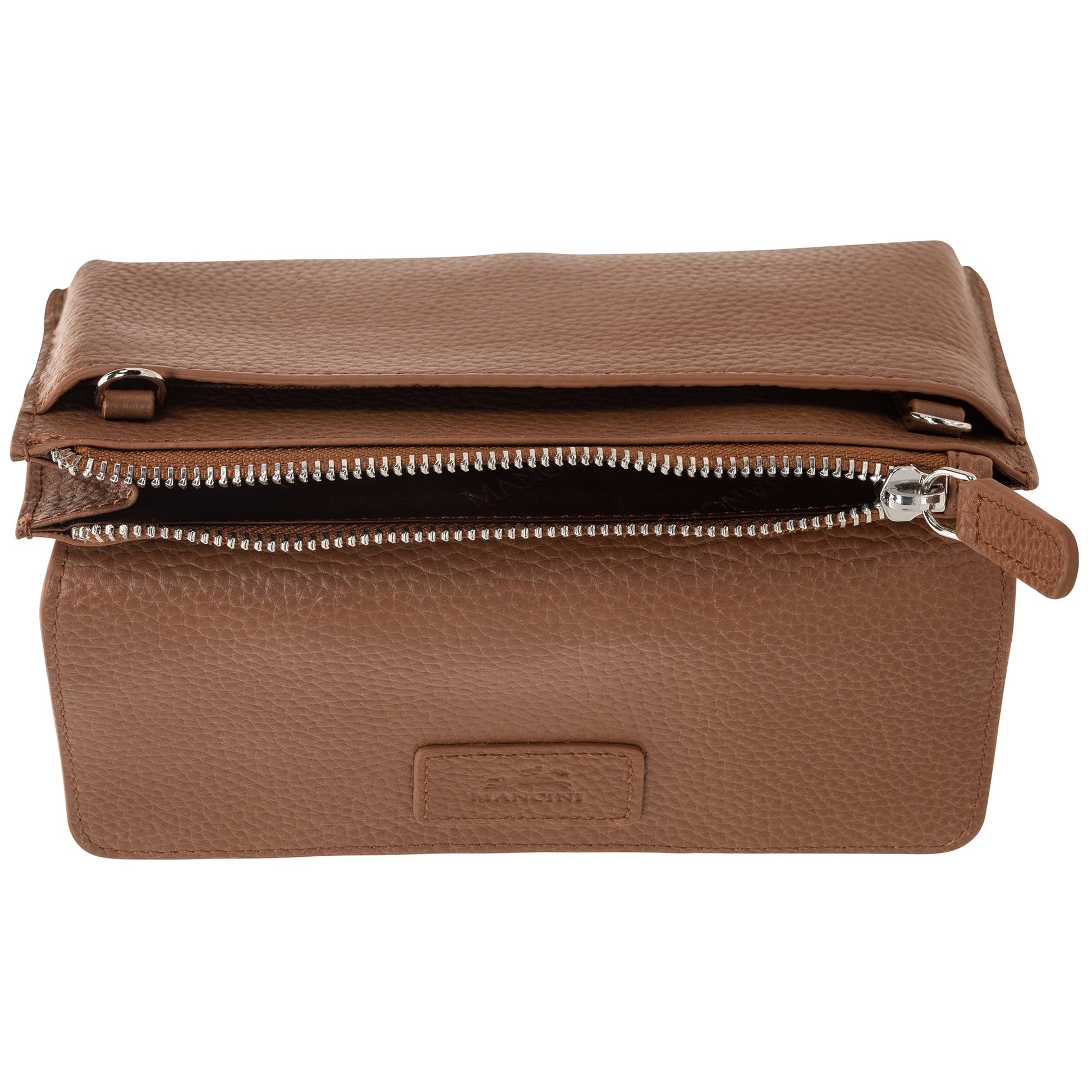 Mancini PEBBLE RFID Crossbody Wallet