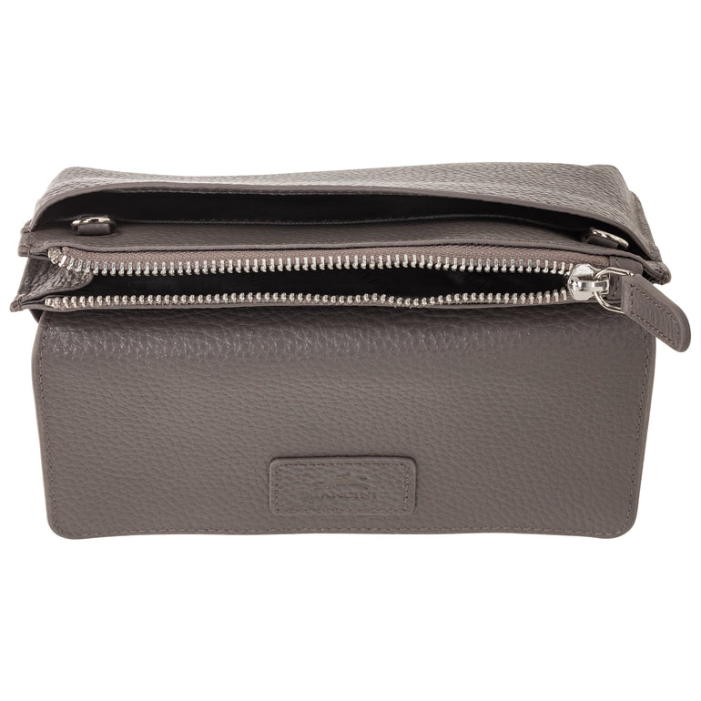 Mancini PEBBLE RFID Crossbody Wallet